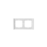 SONOFF 2 vietų baltas rėmelis M5-80W jungikliams