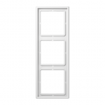 JUNG Rėmelis trigubas baltas matinis LS 990 (LS Serija)