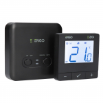 Engo E20i belaidis Wifi termostatas 16A, juodas
