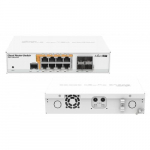 MIKROTIK CRS112-8P-4S-IN Tinklo komutatorius 8-Portų ir 8xPoE + 4xSFP 10/100/1000Mbps