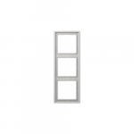 JUNG Rėmelis trigubas &scaron;viesiai pilkas LS 990 (LS Serija)