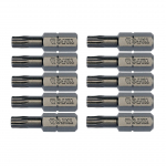 Antgalis TORX 1/4 (6.3mm), T25 x25mmL 10vnt.