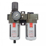 Oro srauto reguliatorius 1/2'' su filtru ir tepaline