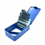 Grąžtų metalui rinkinys HSS M35 (25vnt) 1.0-13.0mm(cobalt)