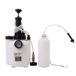 Stabdžių nuorinimo įrankių rinkinys: 3 l pompa ir 1 l skysčio nuorinimo tara