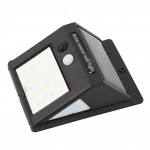 Sieninis &scaron;viestuvas su saulės baterija ir judesio jutikliu 6W 5500K LED