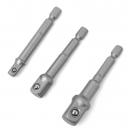 1/4 +3/8 +1/2 Adapterių suktuvui rinkinys 3vnt.
