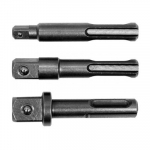 1/4 +3/8 +1/2 Adapterių SDS+ rinkinys 3vnt.