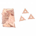 Trikampių poveržlių rinkinys 10vnt. ta&scaron;kinio lyginimo aparatams