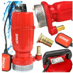 VERKE V60023 Elektrinis vandens siurblys 550W su plūde