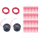 Nailoninių pjovimo peilių rinkinys trimeriui 44vnt.