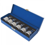 3/4 Galvučių su antgaliais rinkinys (TORX, SPLINE) 6vnt.