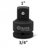 Adapteris smūginis 3/4 (F) - 1 (M)