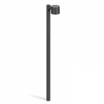 PASTATOMAS LED &Scaron;VIESTUVAS CLIC POST 40 H150 5W 3000K ANTRACITAS