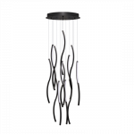 PAKABINAMAS LED &Scaron;VIESTUVAS FLOW 13 180W JUODAS