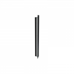 SIENINIS LINIJINIS LED &Scaron;VIESTUVAS TAMNA 160CM 30W BLACK