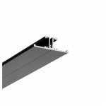 LED PROFILIS BACK10 A/UX PAVIR&Scaron;INIS, 2M, JUODAS