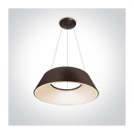 Pakabinamas LED &scaron;viestuvas Wide Ring BROWN 60W