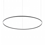 Pakabinamas LED &scaron;viestuvas ORACLE SLIM 76W 3000K D150 BLACK DALI/PUSh