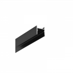 LED PROFILIS COZY12 C/U1 PAVIR&Scaron;INIS, 2M, JUODAS
