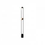 PASTATOMAS LED &Scaron;VIESTUVAS LUPPITER D11 12,5W JUODAS