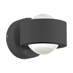 Sieninis LED &scaron;viestuvas TREVIOLO anthracite