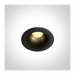 ĮLEIDŽIAMAS LED &Scaron;VIESTUVAS DARK LIGHT 10107Z/B/W 7W 3000K JUODAS
