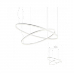 Pakabinamas LED &scaron;viestuvas ORBIT white 2 dimeriuojamas TRIAC 4000K