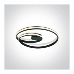 Lubinis LED &scaron;viestuvas Black 30W 66/B