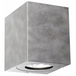 SIENINIS LED &Scaron;VIESTUVAS CANTO KUBI 2 GALVANIZED