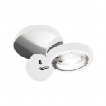 SIENINIS LED &Scaron;VIESTUVAS NAUTILUS 24W BALTAS