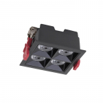ĮLEIDŽIAMAS LED &Scaron;VIESTUVAS MIDI 16W 3000K JUODAS