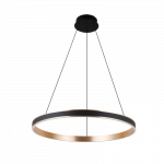 PAKABINAMAS LED &Scaron;VIESTUVAS RIO D80 54W JUODAS | AUKSO SPALVOS