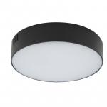 LUBINIS LED &Scaron;VIESTUVAS LID ROUND 25W 4000K JUODAS