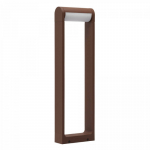 PASTATOMAS LED &Scaron;VIESTUVAS CORTEN H60 12W 3000K RUDAS