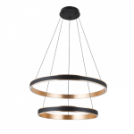 PAKABINAMAS LED &Scaron;VIESTUVAS RIO D70 | D50 86W JUODAS | AUKSO SPALVOS