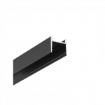 LED PROFILIS HOOD14 F/U1 PAVIR&Scaron;INIS, 2M, JUODAS