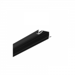 LED PROFILIS DIAGONAL10 C ĮLEIDŽIAMAS, 2M, JUODAS