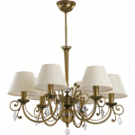 Pakabinamas &scaron;viestuvas Coco 6 brass (įvairios spalvos)