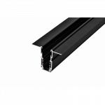 Įleidžiamas profilis L-CLICK.15 magnetinei sistemai Trimless 2m Juodas
