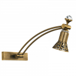 Sieninis &scaron;viestuvas COCO H35 brass crystal (įvairios spalvos)