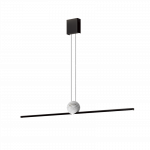 PAKABINAMAS LED &Scaron;VIESTUVAS REGOLO L160 30W JUODAS