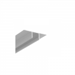 LED PROFILIS PLANE14 IN BC3 PRIGLAISTOMAS, 2M, ALIUMINIS