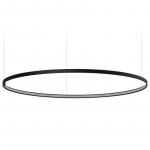 PAKABINAMAS LED &Scaron;VIESTUVAS ZERO ROUND D125 41W JUODAS