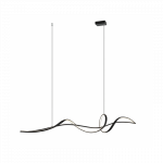 PAKABINAMAS LED &Scaron;VIESTUVAS 23109 27W juodas dimeriuojamas