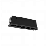 ĮLEIDŽIAMAS LED &Scaron;VIESTUVAS INVISIBLE 12W JUODAS