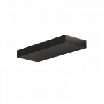 SIENINIS LED &Scaron;VIESTUVAS BRICK 38W L38 JUODAS