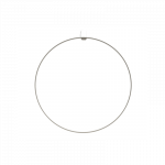Pakabinamas LED &scaron;viestuvas Zero Round Vertical D100 Titanium
