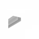 LED PROFILIS PLANE14 SIDE BC3 PRIGLAISTOMAS, 2M, ALIUMINIS