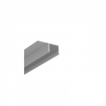 PRIGLAISTOMAS LED PROFILIS PLANE14 SIDE BC3, 2M, ANODUOTAS ALIUMINIS
